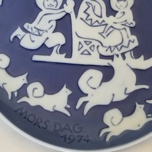 Vintage Royal Copenhagen Mother's Day plate